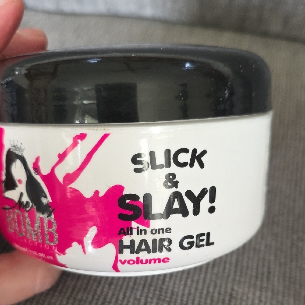 The Bomb Collection Slick & Slay All-in-one Hair Gel, 2 pack, 16.9oz. each, New. - Picture 7 of 9
